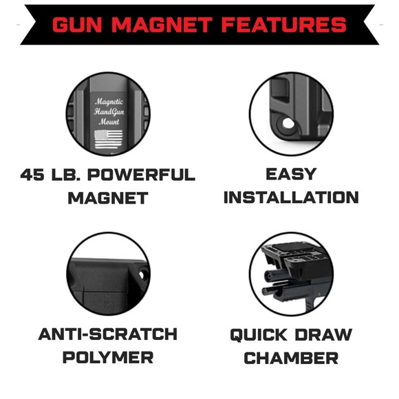 Gunner Gear Gun Magnet 🧲 - Picture 3 of 4